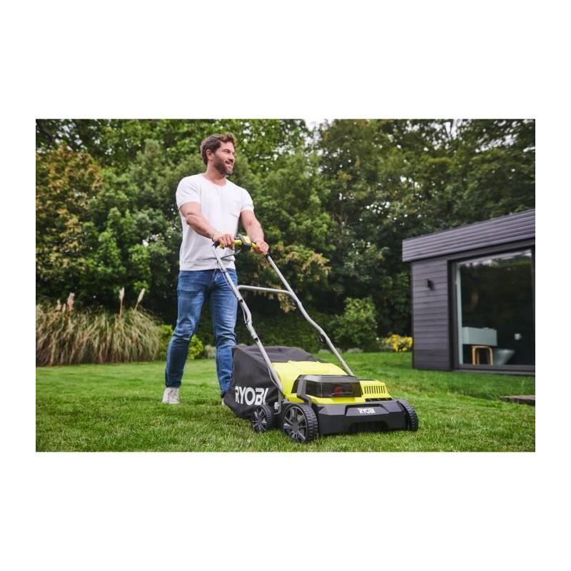 Scarificateur / aérateur 18V Brushless Ø 35 cm - 2-en-1, 2 batteries incluses