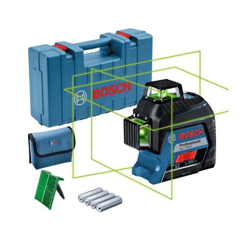 Mesurez avec précision grâce au laser ligne Bosch Professional GLL 3-80 G!
