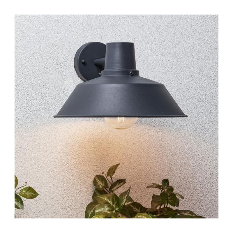Applique extérieure descendante HUMPHREY - BRILLIANT - Anthracite - 60W