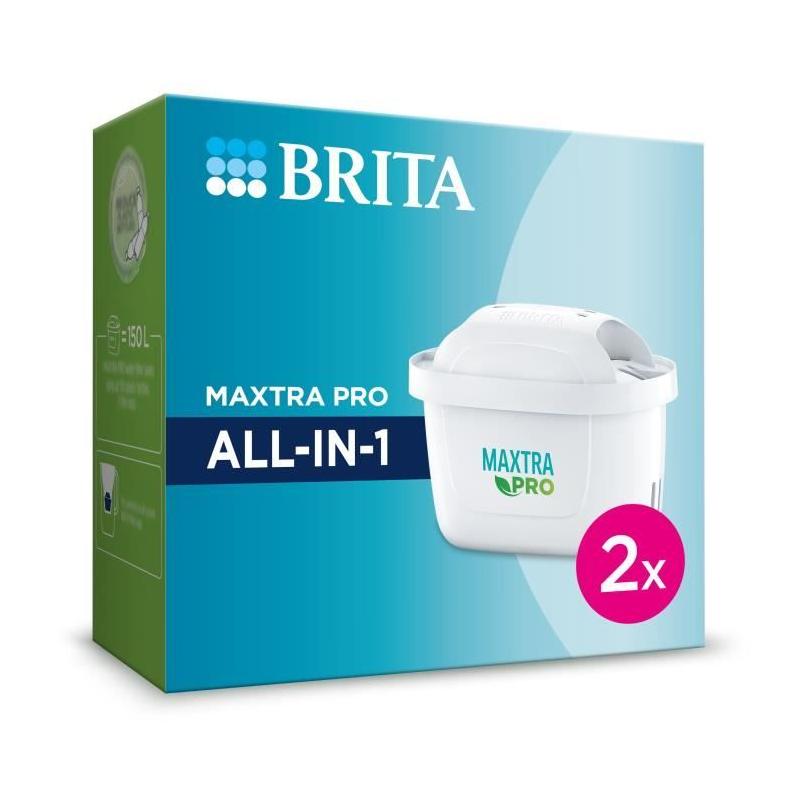 Cartouches filtre eau robinet BRITA MAXTRA PRO - Pack de 2