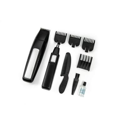 Kit barbe 5 en 1 - JOCCA - 1439 - 3V - Noir et acier inoxydable