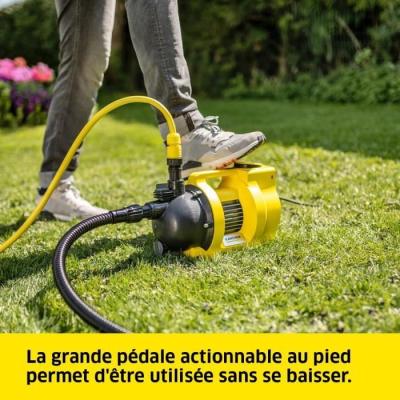 Pompe d'arrosage BP 5.000 Garden Set Plus - Karcher: Compact et Performant
