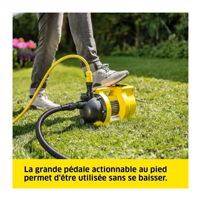 Pompe d'arrosage BP 5.000 Garden Set Plus - Karcher: Compact et Performant