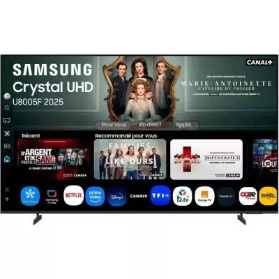 Samsung 85U8005F - TV LED 85 (216 cm) - 4K UHD 3840x2160 - HDR - Smart TV - Gaming Hub - 3xHDMI - WiFi