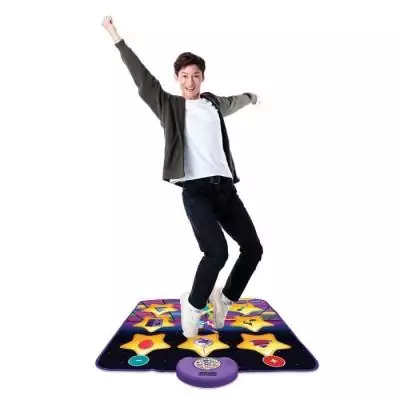Tapis de danse électronique lumineux - 6 modes - Bluetooth