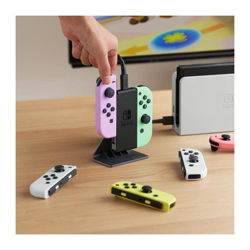 Station de recharge pour manettes Joy-Con et NES Nintendo Switch • Compact et pratique