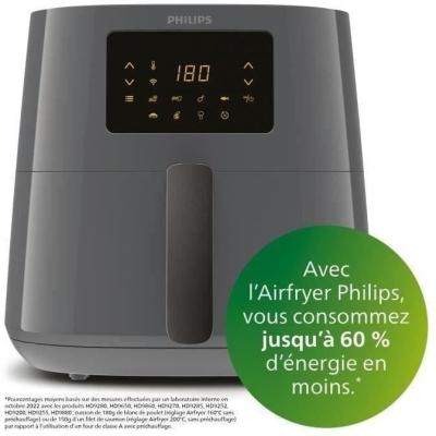 Friteuse sans huile Philips Airfryer XL Connecté HD9280/60 - 6,2L - Gris