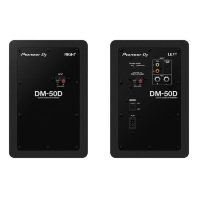 Enceintes de monitoring Pioneer DJ DM-50D - 2x25W - Noir