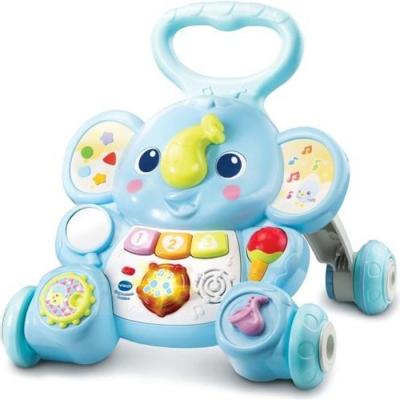 Porteur Trotteur VTECH BABY - Éléphanteau Trottino Bleu - Avec Frein