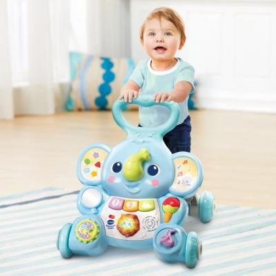 Porteur Trotteur VTECH BABY - Éléphanteau Trottino Bleu - Avec Frein