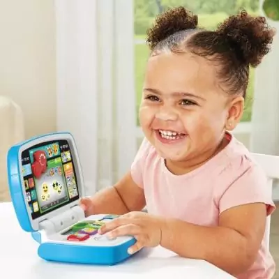 Découvrez l'Ordi des Découvertes VTECH BABY pour enfants - Bleu