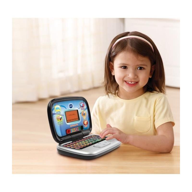 Ordinateur Interactif Enfant VTECH Genius Kid - Noir - 20 activités - Éducatif