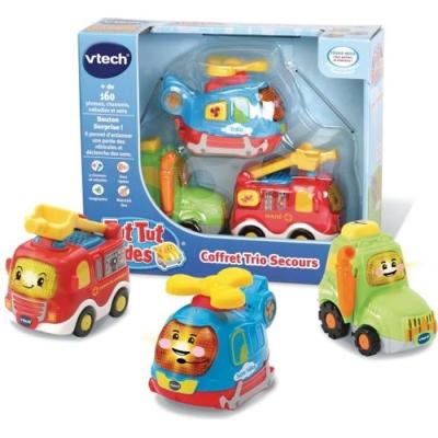 Coffret Trio Secours VTECH Tut Tut Bolides - 1 à 5 ans