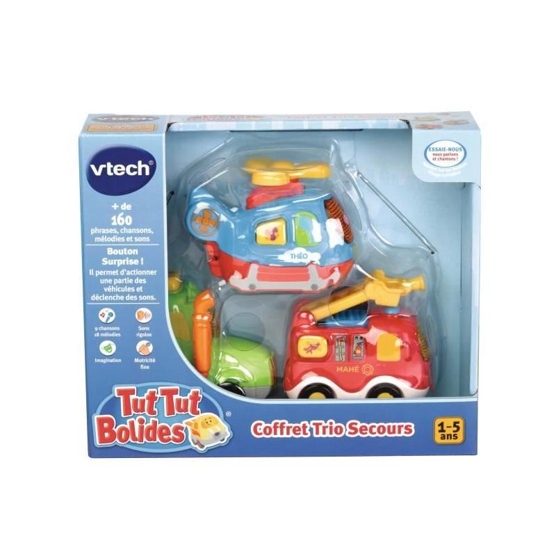 Coffret Trio Secours VTECH Tut Tut Bolides - 1 à 5 ans