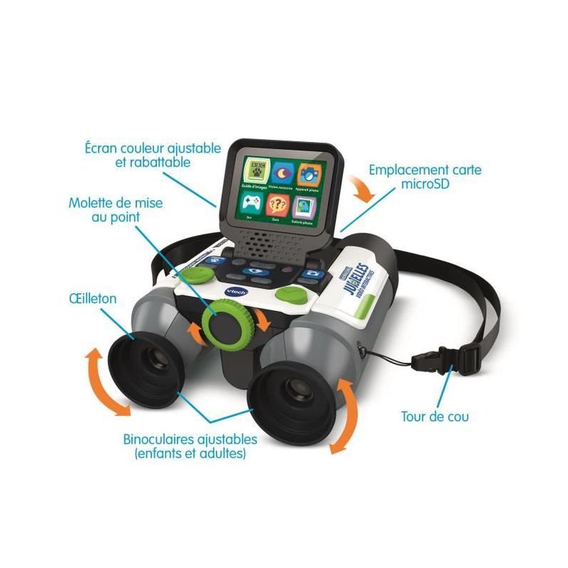 La paire de jumelles vidéo interactives VTECH GENIUS XL