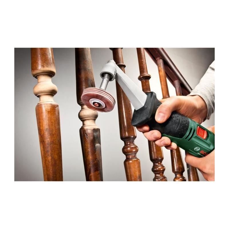 Cylindre abrasif Bosch - Accessoire Texoro, Grain 80, Largeur 15mm
