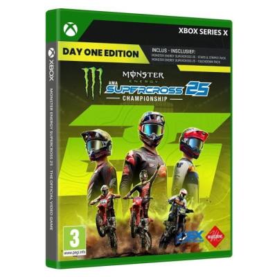 Monster Energy Supercross 25 - Xbox Series X : Action à grande vitesse