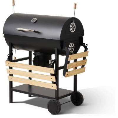 Barbecue à charbon - COOKING BOX - MIKE EVOLUTION - Noir