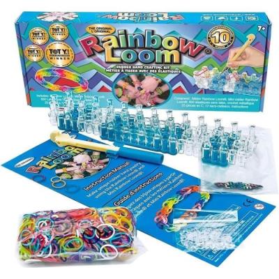 Métier à tisser Rainbow Loom Original - Créez vos bijoux avec 600 élastiques