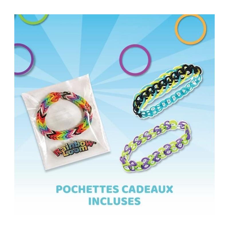 Métier à tisser Rainbow Loom Original - Créez vos bijoux avec 600 élastiques