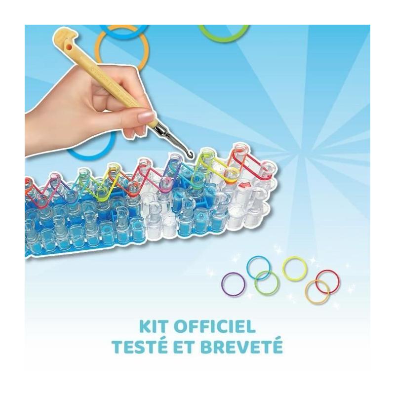 Métier à tisser Rainbow Loom Original - Créez vos bijoux avec 600 élastiques