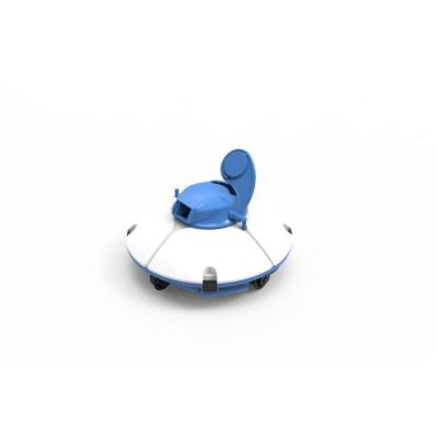 Robot de piscine autonome Frisbee bleu - Nettoyage facile et efficace