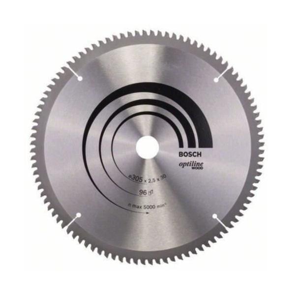 Lame de scie circulaire au carbure BOSCH 305 x 30 x 2,5 mm (96 dents) - Bois