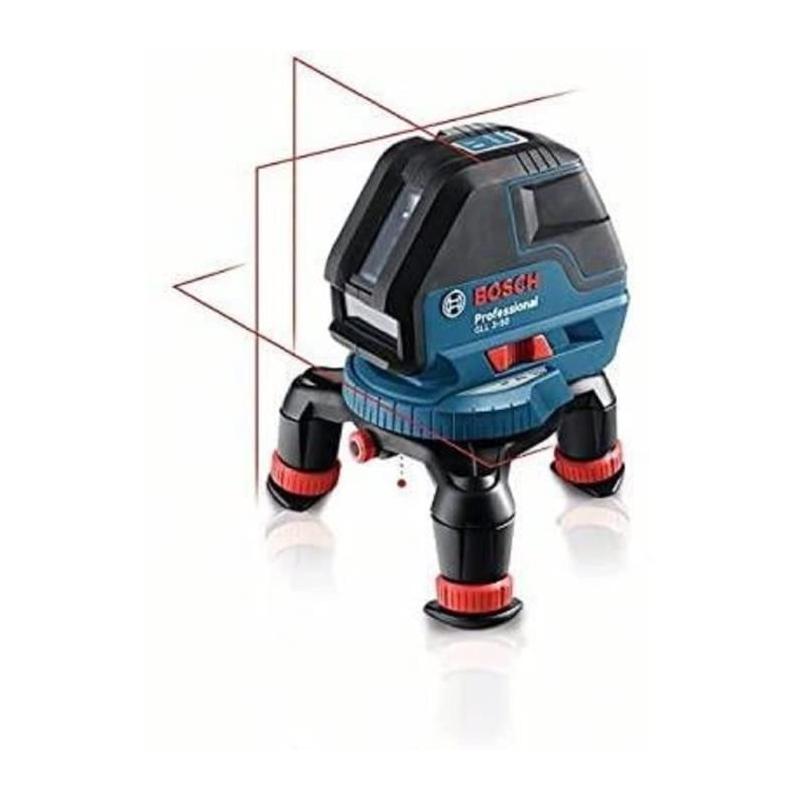 Niveau laser BOSCH GLL 3-50: Polyvalent, Batterie, Portée 50 m
