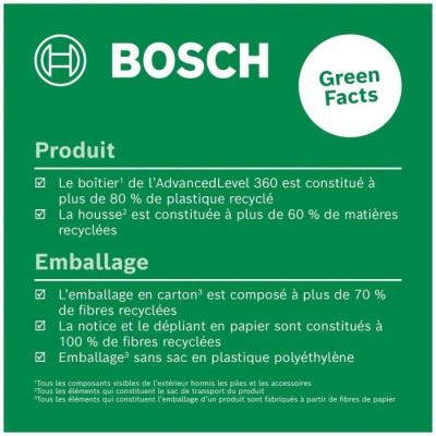 Niveau Laser 360° Bosch - Alignement Précis