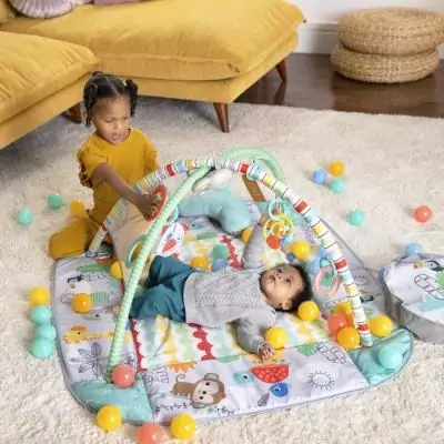 Tapis d'éveil maxi Monde Tropical - 5 modes de jeu