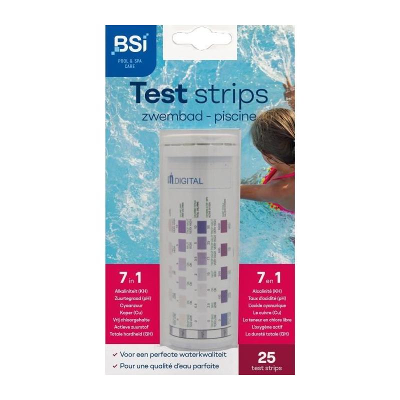 Bandelettes de test BSI 7 en 1 - 25 Bandelettes