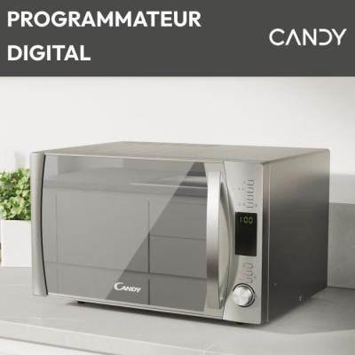 Micro-ondes Candy Essenza CBWM30DS 900W 30L Argent