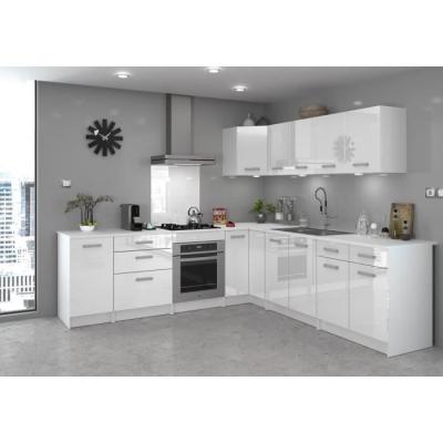 Caisson bas de cuisine L 40cm - Blanc brillant | Élément séparé bas