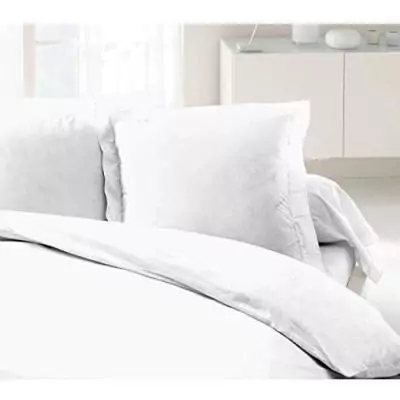 Taies d'Oreillers 100% coton blanc - Lot de 2 - 63x63 cm Taies d'Oreillers 100% coton blanc - Lot de 2 - 63x63 cm