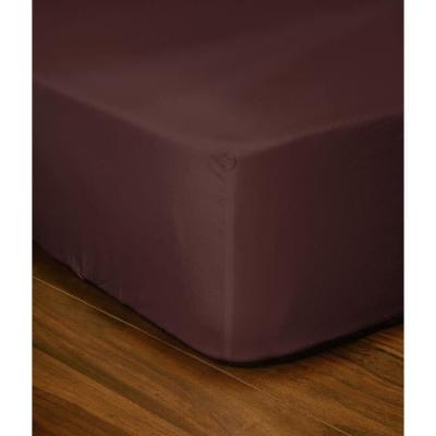 Drap-housse - LOVELY HOME - LH71595 - 160x200+30 cm - Marron - Plus responsable