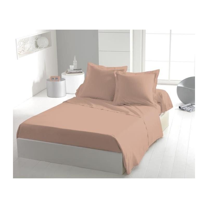 Drap plat rose LOVELY HOME LH71621 - 240 x 300 cm
