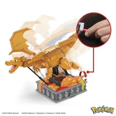 Construisez le MEGA-Pokémon-Dracaufeu en Mouvement dès Maintenant!