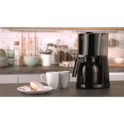 Cafetière filtre MELITTA - Profitez de délicieux cafés avec le Enjoy II Therm Noir 1017-06