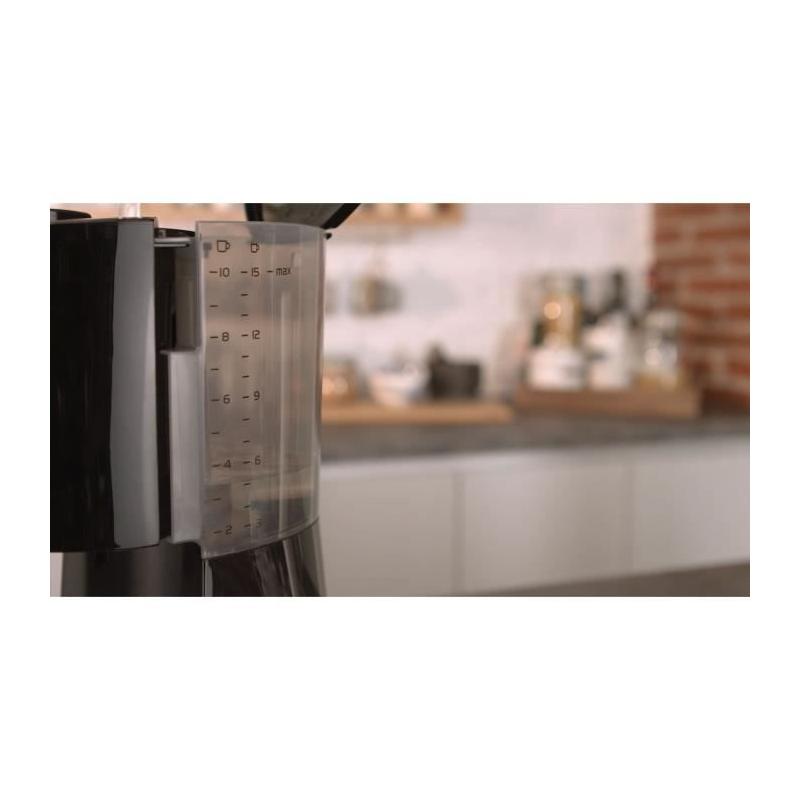 Cafetière filtre Melitta Enjoy II 1017-02 - 1000W - 10/15 tasses - Noir