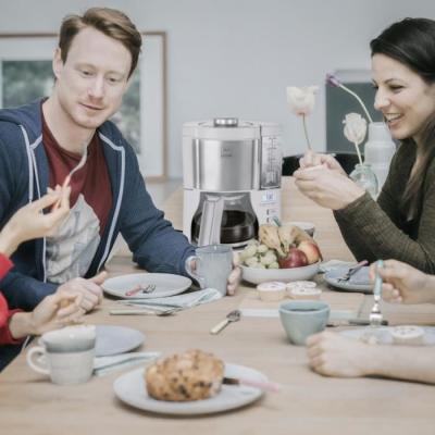 Cafetière filtre Melitta Look V Timer 1025-07 - 1,25L - 10 tasses