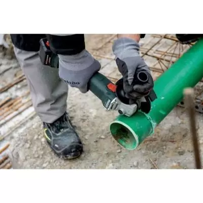 Meuleuse d'angle sans fil METABO W 18 L 9-125 - 18V - MetaBOX 165L