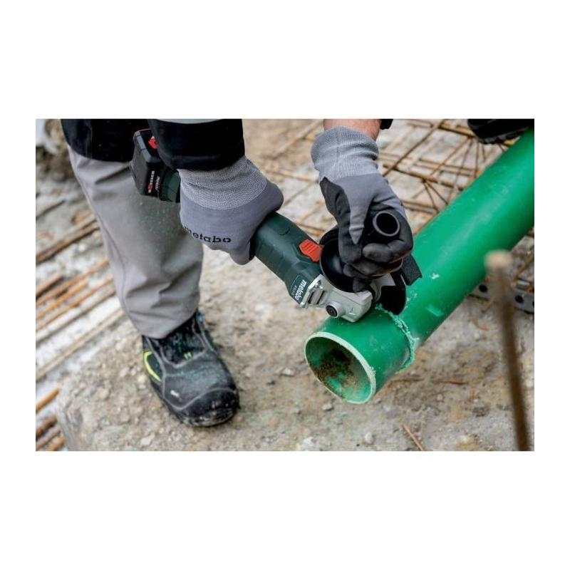 Meuleuse d'angle sans fil METABO W 18 L 9-125 - 18V - MetaBOX 165L