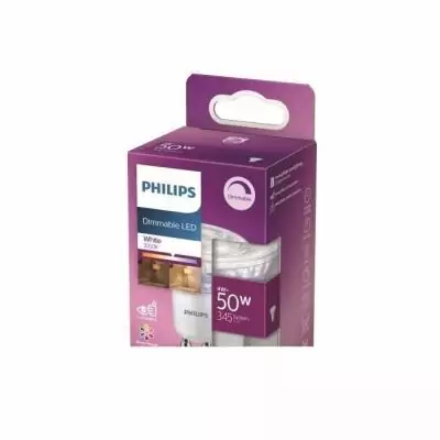 Ampoule LED Philips 50W GU10 Dimmable, Lot de 2