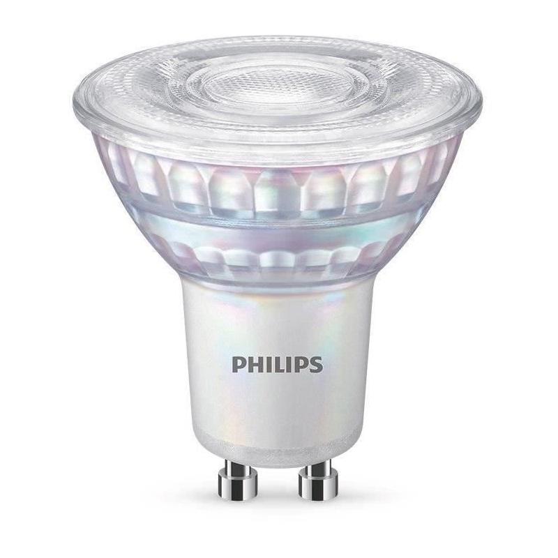 Ampoule LED Philips 50W GU10 Dimmable, Lot de 2