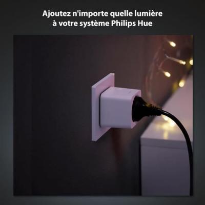 Lot de 3 prises connectées PHILIPS HUE Blanc - Prises intelligentes