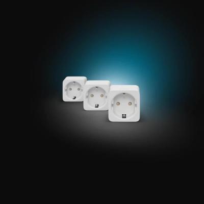 Lot de 3 prises connectées PHILIPS HUE Blanc - Prises intelligentes