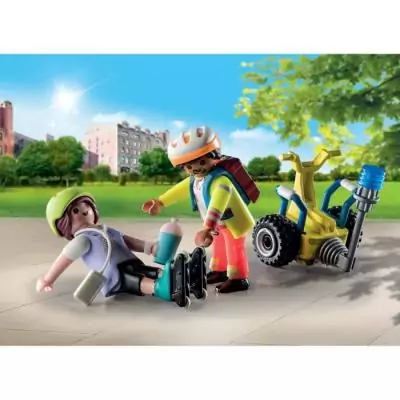 Secouriste avec gyropode PLAYMOBIL 71257 - Idéal pour les petits dès 4 ans