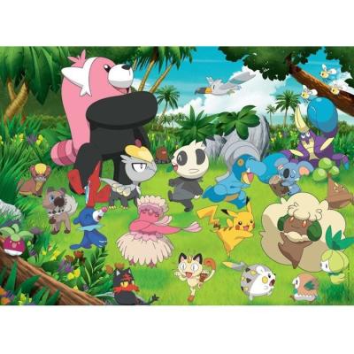 Puzzle 300 pièces Pokémon sauvages - Ravensburger - Pour les 9 ans