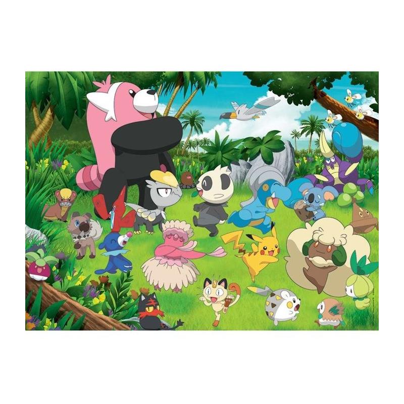 Puzzle 300 pièces Pokémon sauvages - Ravensburger - Pour les 9 ans