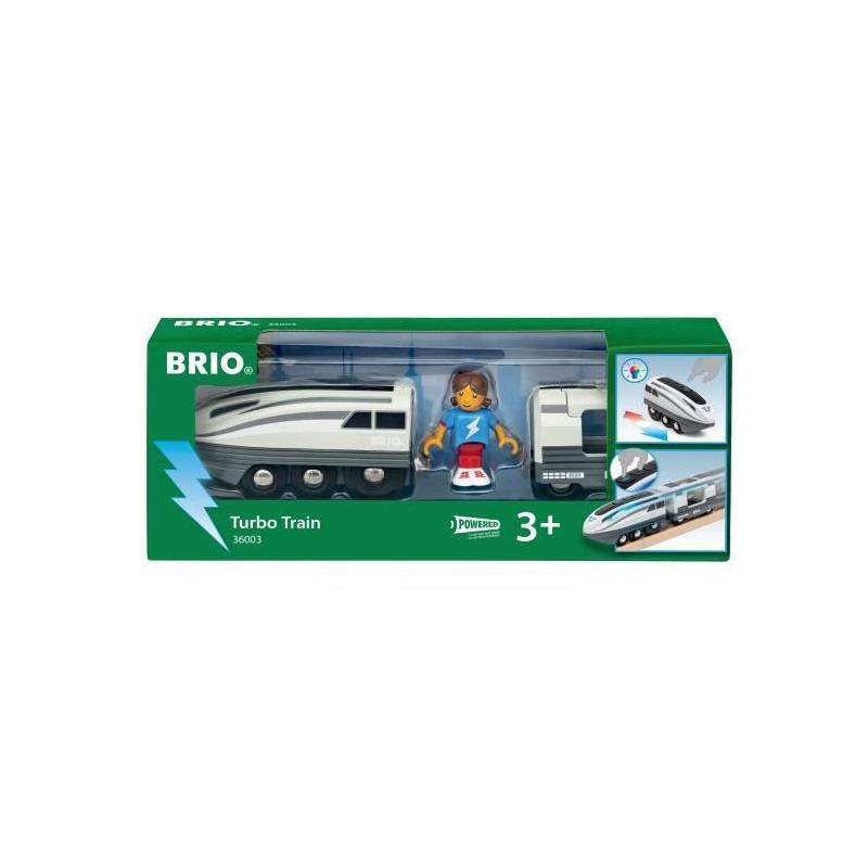 Train électrique Brio - Locomotive à piles super rapide (26x10x6 cm)